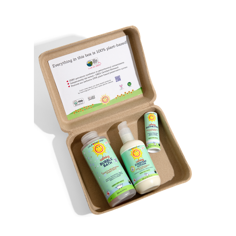 California Baby Calming™ Nightly Bedtime Routine Bundles White Smoke
