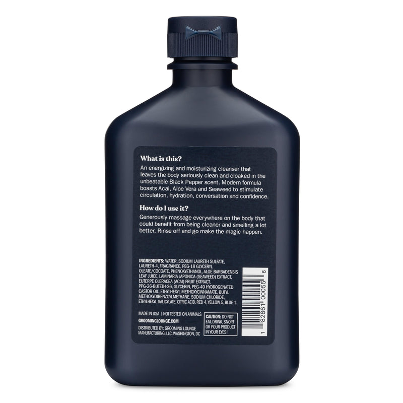 Grooming Lounge Grooming Lounge Our Best Smeller Body Wash - Black Pepper Body Cleanser Body Washes Dark Slate Gray