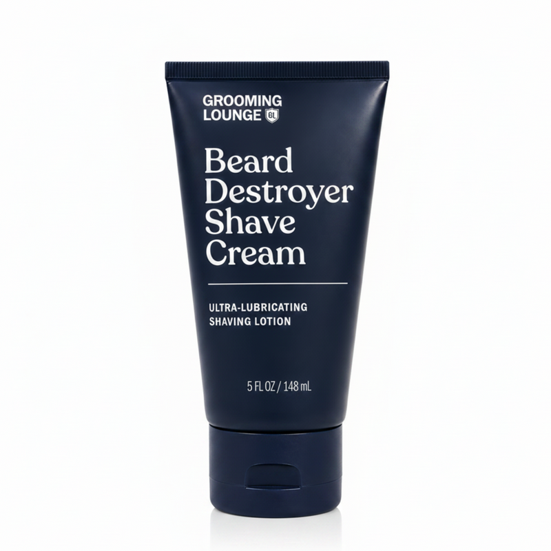 Grooming Lounge Grooming Lounge Beard Destroyer Shave Cream - Best Shave Cream For Sensitive Skin Shaving Creams White Smoke