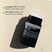 Grooming Lounge Grooming Lounge Greatest Pits Deodorant - Aluminum & Alcohol-Free Deodorant Deodorants Light Gray