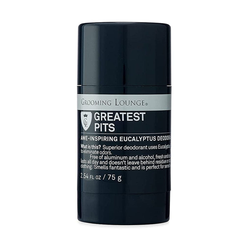 Grooming Lounge Grooming Lounge Greatest Pits Deodorant - Aluminum & Alcohol-Free Deodorant Deodorants Black