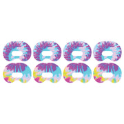 Peelz Groovy Tie-Dye for Medtronic Guardian Connect Patch Tape - Pump Peelz Patch Medical Tape White Smoke 4-Pack Medtronic CGM Tape