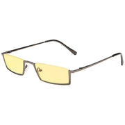 eyekeeper.com Half-rim Metal Blue Light Blocking Reading Glasses TMCG1613 Eyeglasses Pale Goldenrod Gunmetal / without magnification,Gunmetal / +0.50,Gunmetal / +0.75,Gunmetal / +1.00,Gunmetal / +1.25,Gunmetal / +1.50,Gunmetal / +2.00,Gunmetal / +2.50,Gunmetal / +2.75,Gunmetal / +3.00,Gunmetal / +3.50,Gunmetal / +4.00