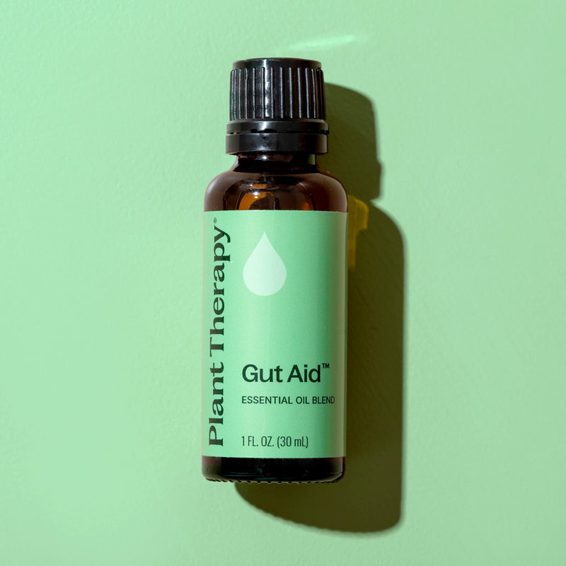 Plant Therapy Gut Aid™ Essential Oil Blend Essential Oil Light Green 10 mL,30 mL