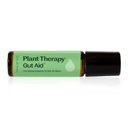 Plant Therapy Gut Aid™ Essential Oil Blend Pre-Diluted Roll-On Essential Oil Black 10 mL