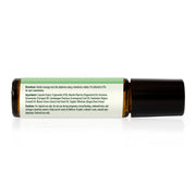 Plant Therapy Gut Aid™ Essential Oil Blend Pre-Diluted Roll-On Essential Oil Black 10 mL