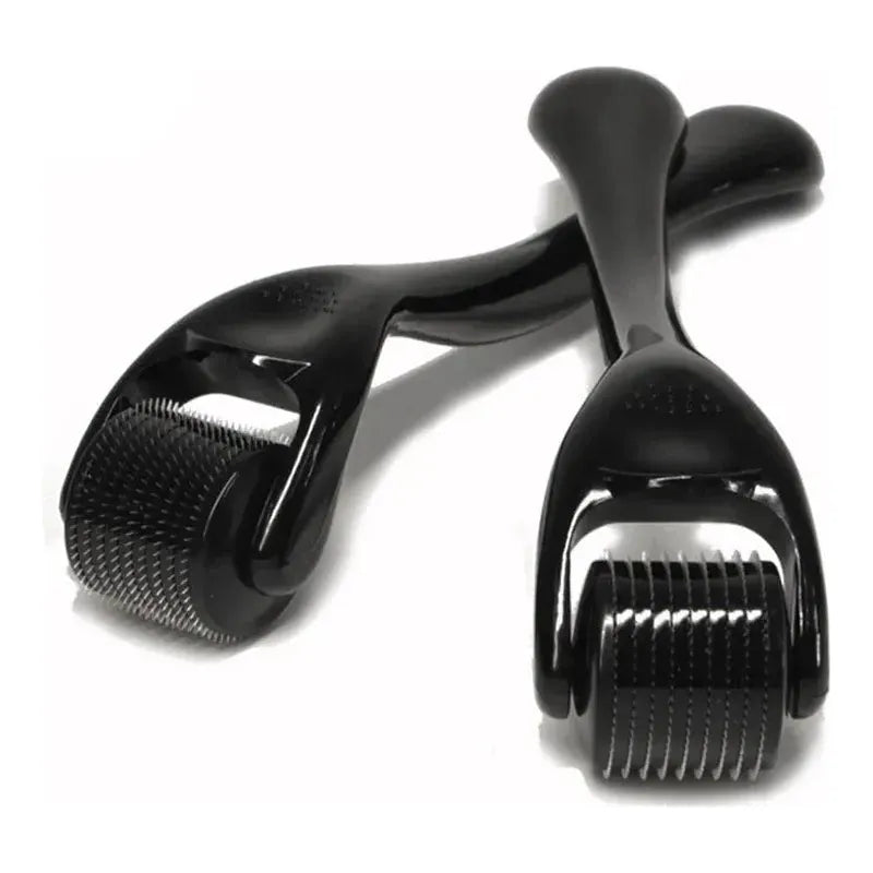 Vida Smart Vida Smart - Derma Roller DRS 540 0.25mm Titanium Needles for Hair Regrowth - Matte Black Derma Roller Dark Slate Gray