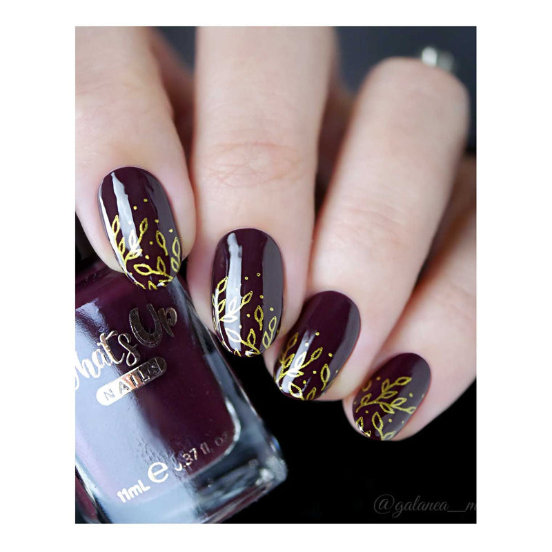 UberChic Beauty Happy To Hygge Stamping Plate Gray