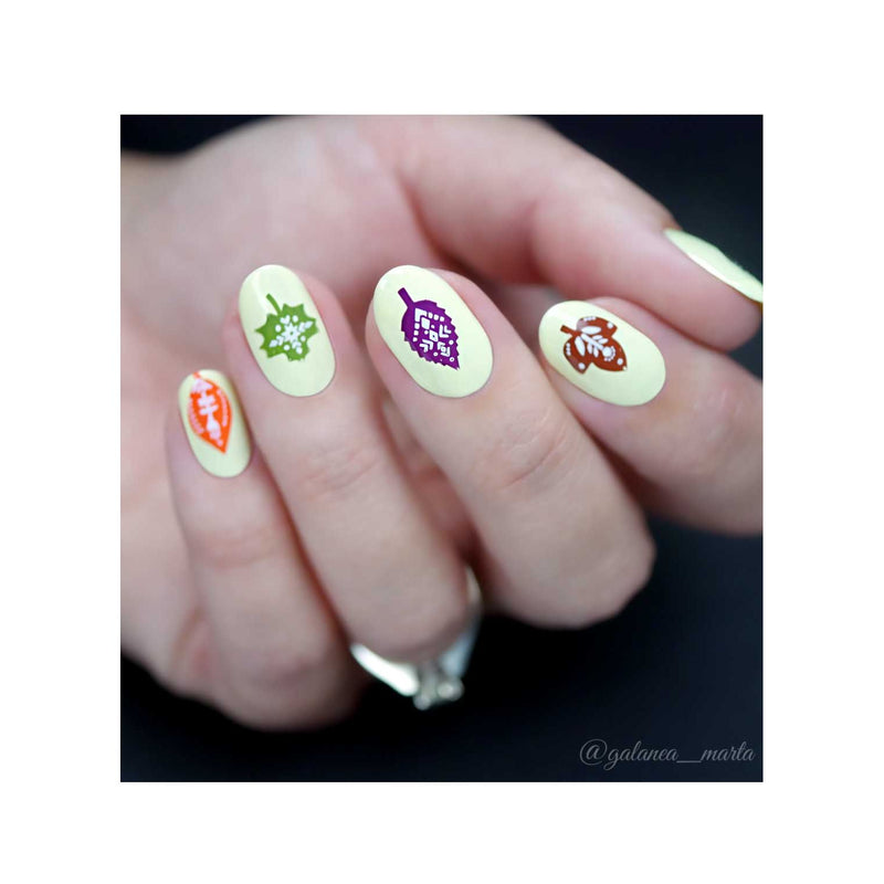 UberChic Beauty Happy To Hygge Stamping Plate Rosy Brown