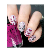 UberChic Beauty Happy To Hygge Stamping Plate Black