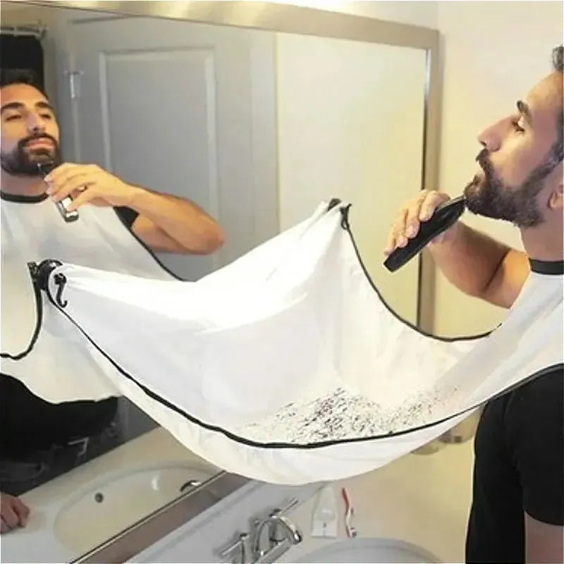 Vida Smart Vida Smart Beard Care Trimmer Hair Shave Apron Beard Trimmer Gray Black,White