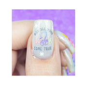 UberChic Beauty Happy Birthday Stamping Plate Thistle