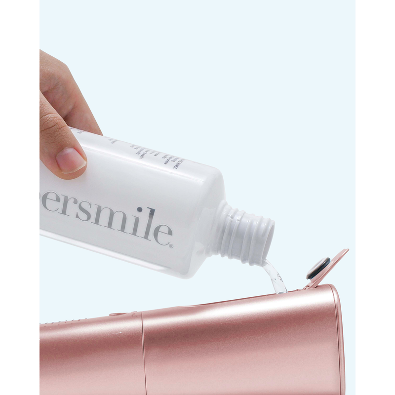 supersmile water flosser + whitening pre-rinse Lavender Rose Gold,Silver