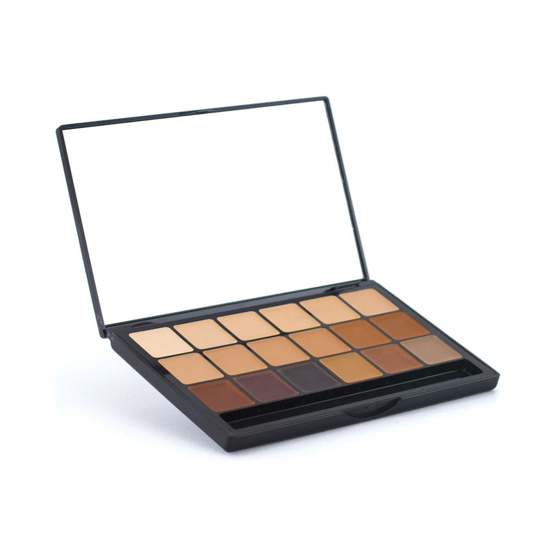 Graftobian Make-Up Company Glamour Crème™ Ultra HD Foundation Super Palettes Dark Slate Gray Super Palette - Neutral