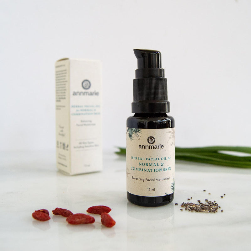 Annmarie Skin Care Herbal Facial Oil for Normal & Combination Skin (15ml)- Collective HIDDEN Lavender