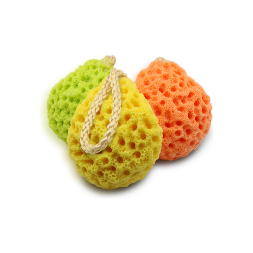 Handsome & Debonair Advanced Foam Sponges Skin Care Goldenrod Green,Yellow,Peach