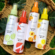 Prolux Cosmetics Facial Mist Black PEACH,CITRUS,CUCUMBER,WATERMELON