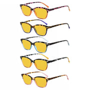 eyekeeper.com 5 Pack Stylish Blue Light Blocking Reading Glasses HP9111 Eyeglasses White Smoke 5 Pairs Mix / without magnification,5 Pairs Mix / +0.50,5 Pairs Mix / +0.75,5 Pairs Mix / +1.00,5 Pairs Mix / +1.25,5 Pairs Mix / +1.50,5 Pairs Mix / +1.75,5 Pairs Mix / +2.00,5 Pairs Mix / +2.50,5 Pairs Mix / +3.00