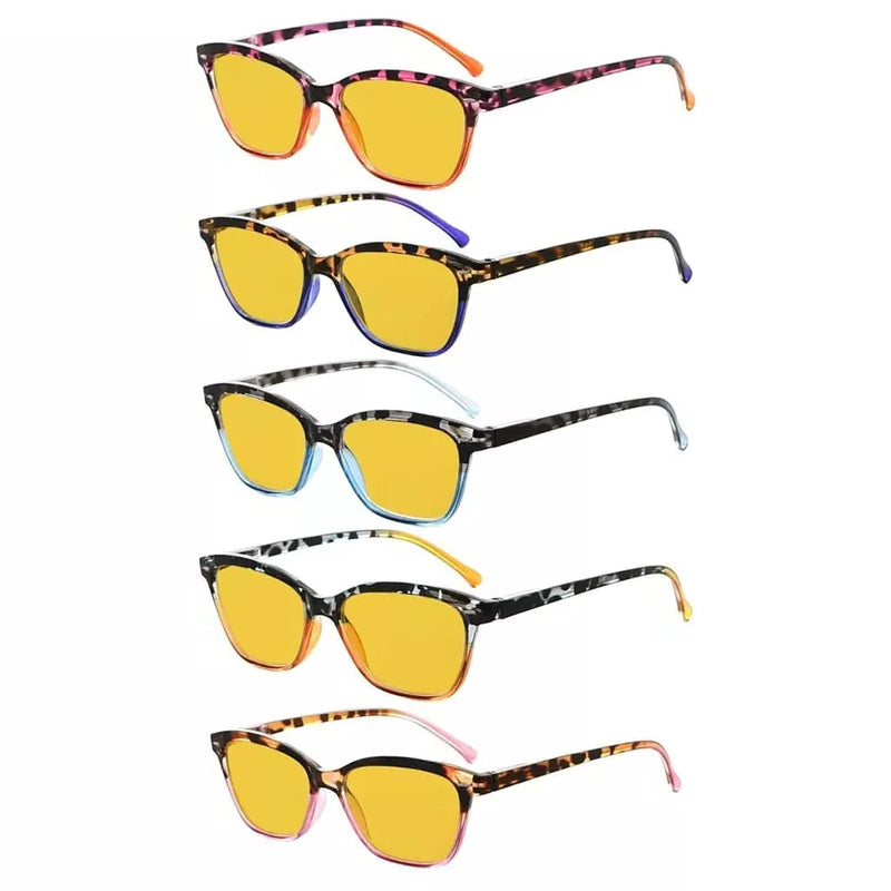 eyekeeper.com 5 Pack Stylish Blue Light Blocking Reading Glasses HP9111 Eyeglasses White Smoke 5 Pairs Mix / without magnification,5 Pairs Mix / +0.50,5 Pairs Mix / +0.75,5 Pairs Mix / +1.00,5 Pairs Mix / +1.25,5 Pairs Mix / +1.50,5 Pairs Mix / +1.75,5 Pairs Mix / +2.00,5 Pairs Mix / +2.50,5 Pairs Mix / +3.00