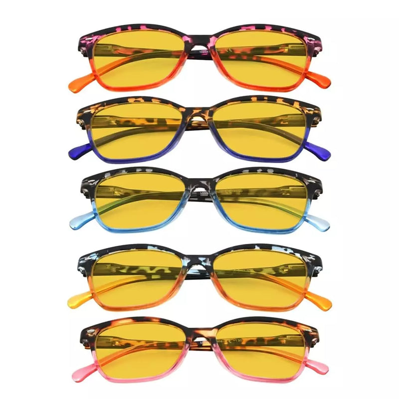 eyekeeper.com 5 Pack Stylish Blue Light Blocking Reading Glasses HP9111 Eyeglasses White Smoke 5 Pairs Mix / without magnification,5 Pairs Mix / +0.50,5 Pairs Mix / +0.75,5 Pairs Mix / +1.00,5 Pairs Mix / +1.25,5 Pairs Mix / +1.50,5 Pairs Mix / +1.75,5 Pairs Mix / +2.00,5 Pairs Mix / +2.50,5 Pairs Mix / +3.00