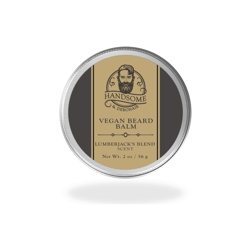 Handsome & Debonair Lumberjack's Blend Vegan Beard Balm Men's Grooming Dark Slate Gray