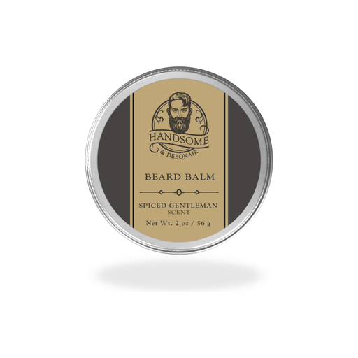 Handsome & Debonair Spiced Gentleman Beard Balm Men's Grooming Dark Slate Gray