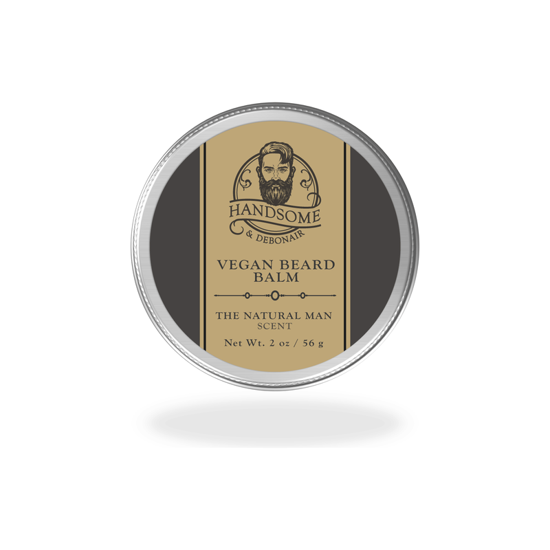 Handsome & Debonair The Natural Man Vegan Beard Balm Men's Grooming Dark Slate Gray