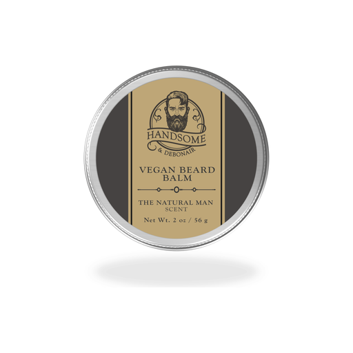 Handsome & Debonair The Natural Man Vegan Beard Balm Men's Grooming Dark Slate Gray