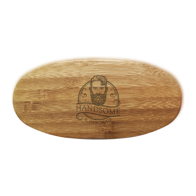 Handsome & Debonair Bamboo Beard Boar Brush Men's Grooming Sienna