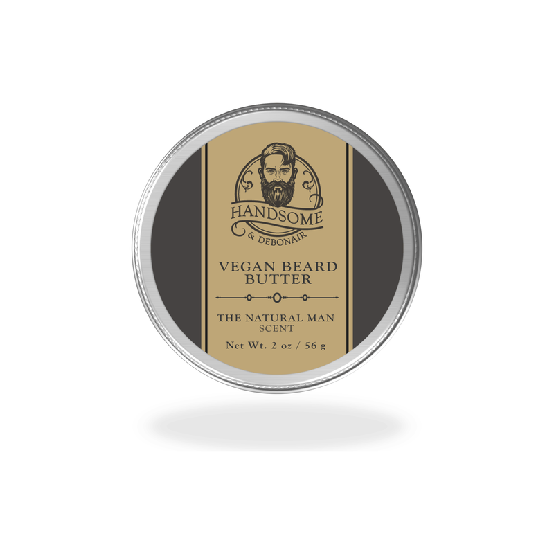 Handsome & Debonair The Natural Man Vegan Beard Butter Men's Grooming Dark Slate Gray