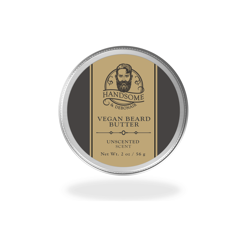Handsome & Debonair Unscented Vegan Beard Butter Men's Grooming Dark Slate Gray