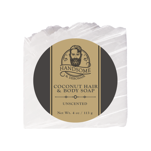 Handsome & Debonair Coconut Hair & Body Soap Cleanser Dark Slate Gray