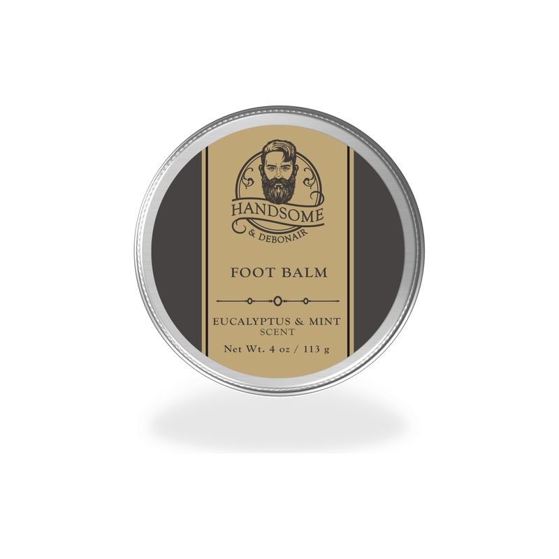 Handsome & Debonair Eucalyptus & Peppermint Foot Balm Feet Care Dark Slate Gray