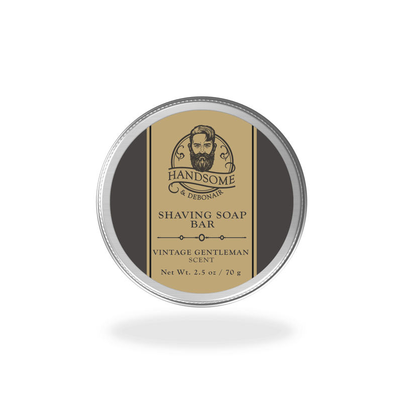 Handsome & Debonair Glycerin Shaving Soap - Collection Shaving & Hair Removal Dark Slate Gray Vintage Gentleman