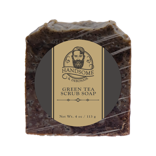 Handsome & Debonair Green Tea Soap Cleanser Dark Khaki
