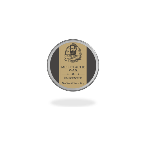 Handsome & Debonair Moustache Wax Men's Grooming Rosy Brown