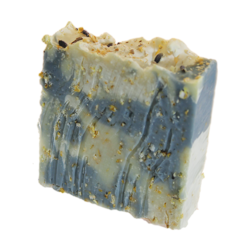 Handsome & Debonair Oatmeal & Lavender Scrub Cleanser Slate Gray