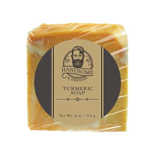 Handsome & Debonair Turmeric Soap Cleanser Dark Khaki