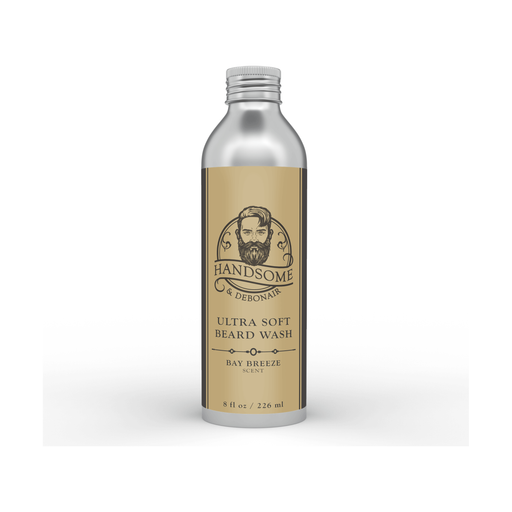 Handsome & Debonair Ultra Soft Beard Wash Cleanser Light Gray