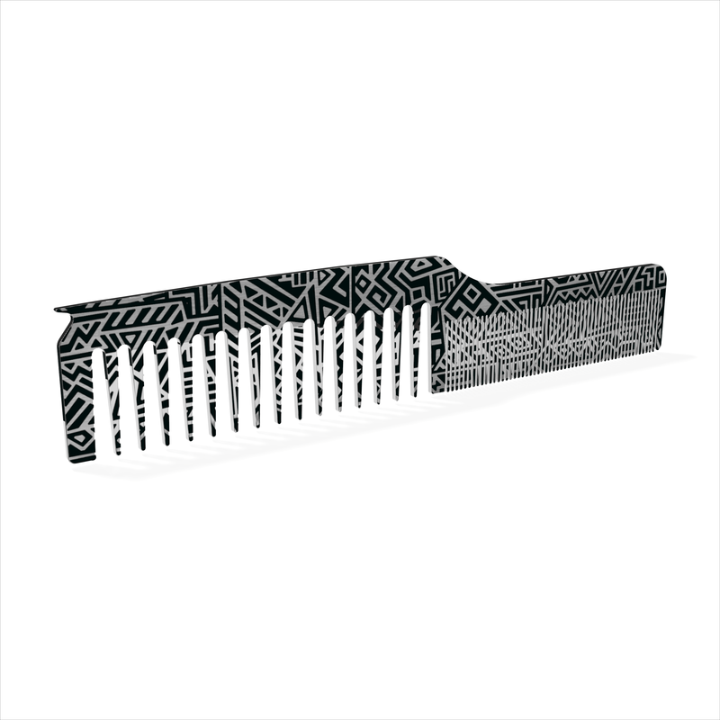 Handsome & Debonair Africa Comb Styling Tools Gray
