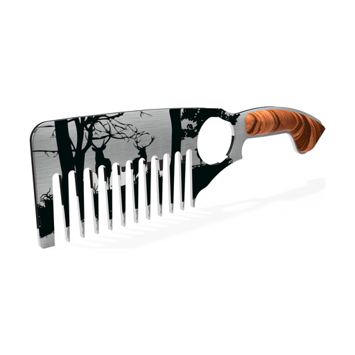 Handsome & Debonair Deer Beard Comb Styling Tools Gray