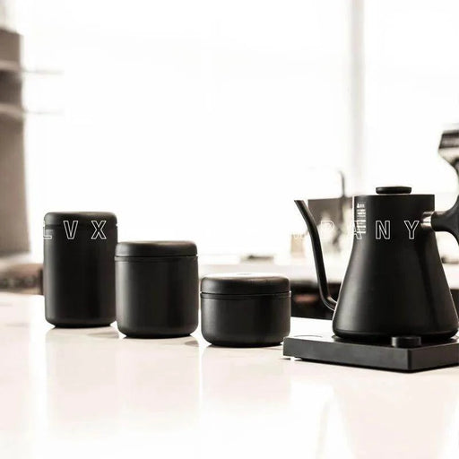 SmartPursue™ Fellow Atmos Airtight Coffee Bean Storage Jar Tank Kitchen Utensils White Smoke Transparent 0.7L,Black 1.2L,Black 0.7L,Black 0.4L,Transparent 1.2L,Transparent 0.4L,White 1.2L,White 0.7L,White 0.4L