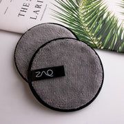 ZAQ Skin & Body ZAQ Reusable Makeup Remover Pads 4pack with Spa facial Headband Make Up Dim Gray Pink,White,Black,Green,Purple,Grey,Soft Pink