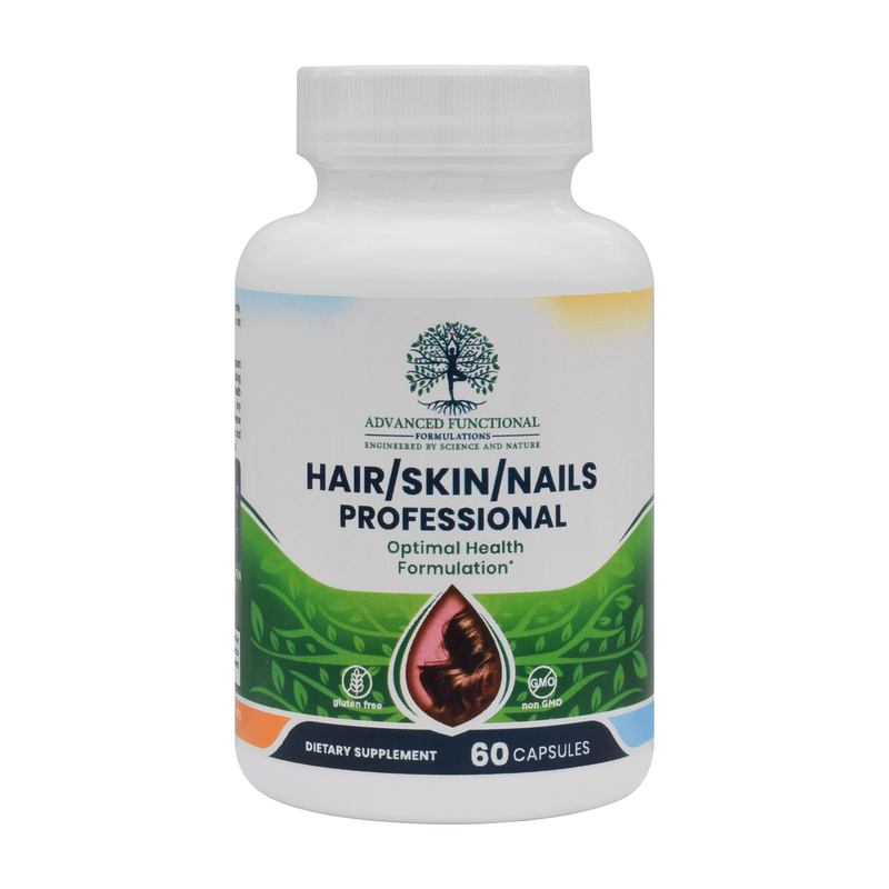 Advanced Functional Medicine Supplements Hair/Skin/Nails Professional (Amazing hair, skin, and nails!) Gray