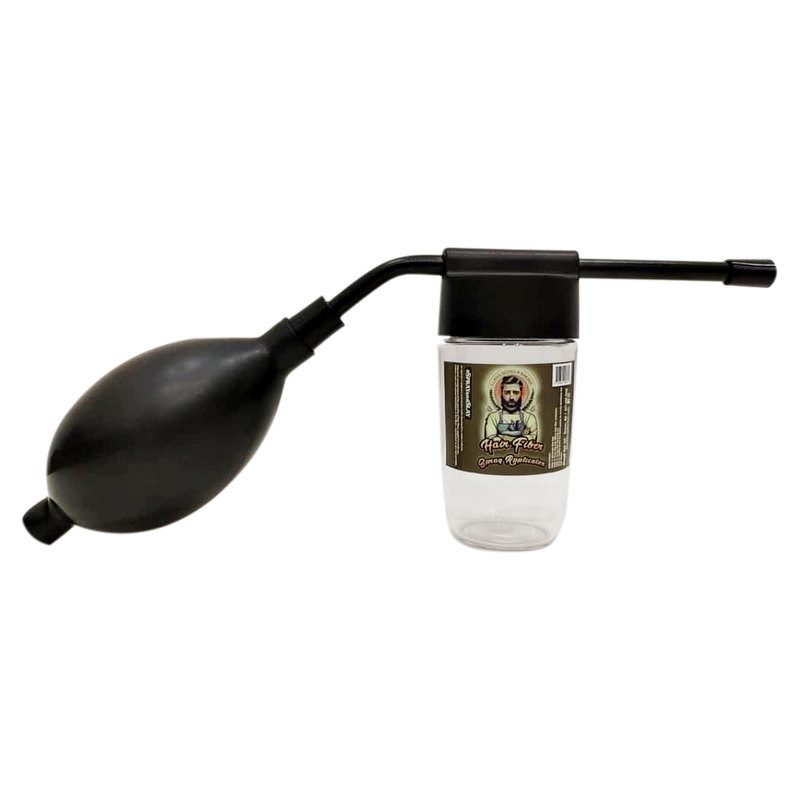 officialilovebeingabarber Hair Fiber Spray Applicator Light Gray