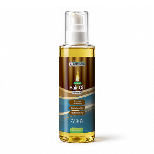 Garner's Garden Natural Hair Oil Hair Oil White Smoke Men's Hair Oil / 8 oz (Large)