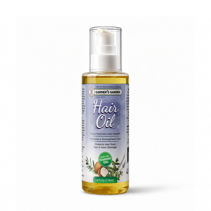 Garner's Garden Natural Hair Oil Hair Oil White Smoke Women's Hair Oil / 4 oz (Recommended)