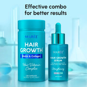 Maree Biotin & Collagen Hair Growth Complex Pale Turquoise 1 item - Complete your routine,2 items - Good choice,3 items - Best price