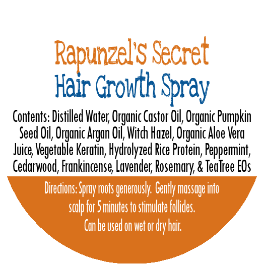 By Robin Creations Hair Growth Treatment Spray Hair, Brows & Eyelashes White Smoke 8.5 oz Refill Pouch