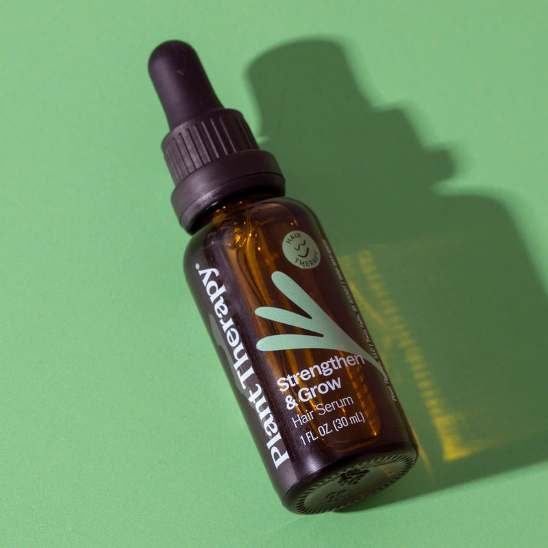 Plant Therapy Hair Therapy Strengthen & Grow Hair Serum Hair & Skin Care Dark Sea Green 1 oz